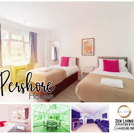ברמינגהאם Beautiful 6 Bedroom House For 17 Guests Next To Edgbaston Stadium מראה חיצוני תמונה